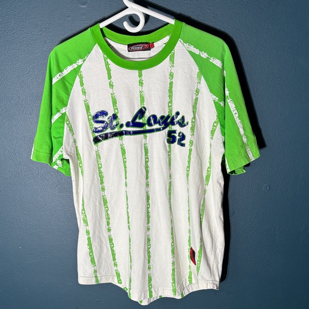 Custom St. Louis Green and White Men's Jersey From Pixies USA